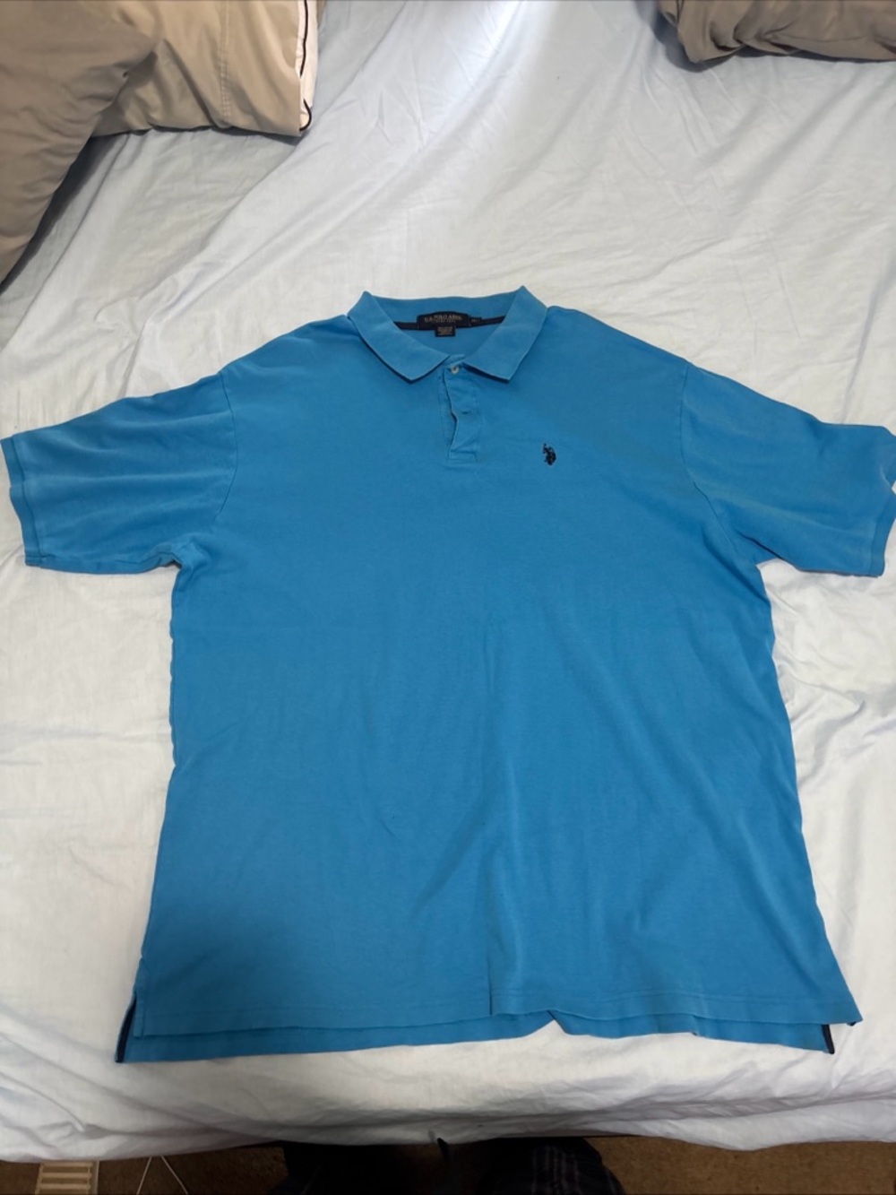 U.S. Polo Assn. Bright Blue Men's Short-Sleeve Polo